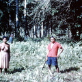 1961 April - Mattias and brushing women, Somata