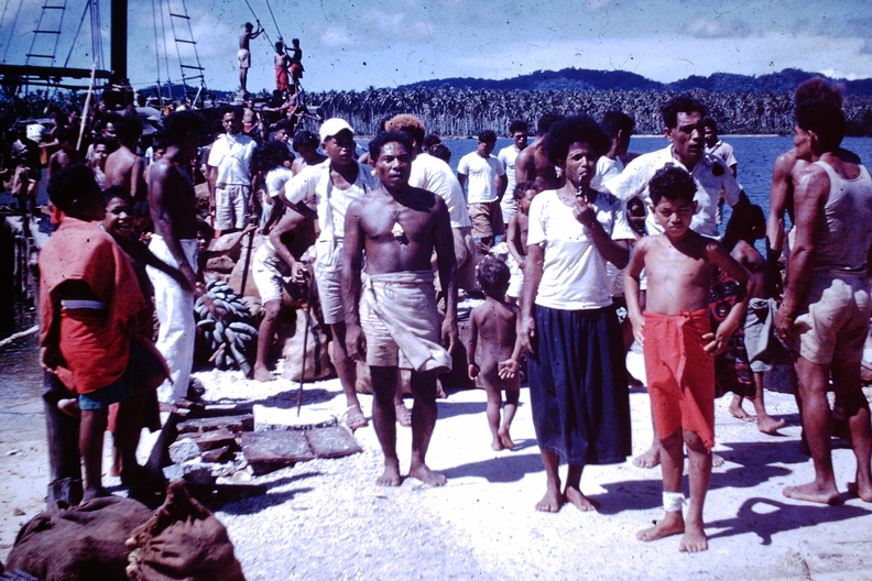 1961 July -  Tikopeans Going Home, Cape Torrens.JPG