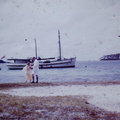 1961 July - Mr Cole, Mr Siddons, Mrs Walton Butele Island
