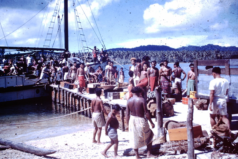 1961 July - Tikopeans going home, Cape Torrens'.JPG